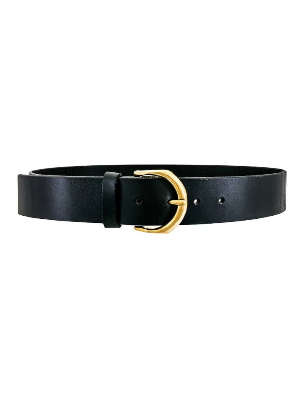 Janessa Leone Cato Belt in Black Leather